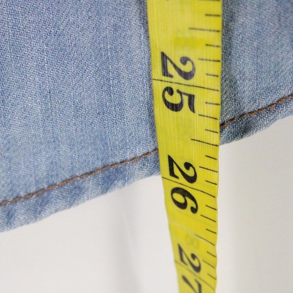 Element Denim Shirt Womens Blue Button Down Long Sleeve Medium Washed Small S - Picture 8 of 8